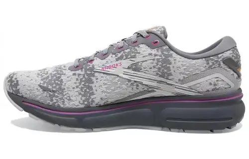 Brooks Ghost 15 Cushioning, Wear Resistant Low top Running Shoes Women's Gray