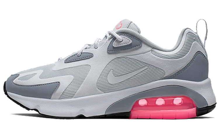 Nike Air Max 200 Retro Sports Mesh Synthetic Leather TPU Low-top Casual Running Shoes Women's Off-White