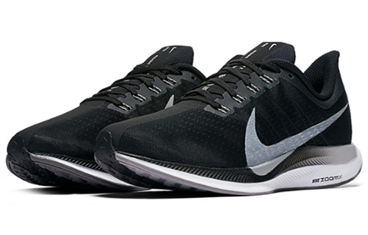 Женские кроссовки Nike Pegasus 35 "Black" (черно-белые) — фото 3