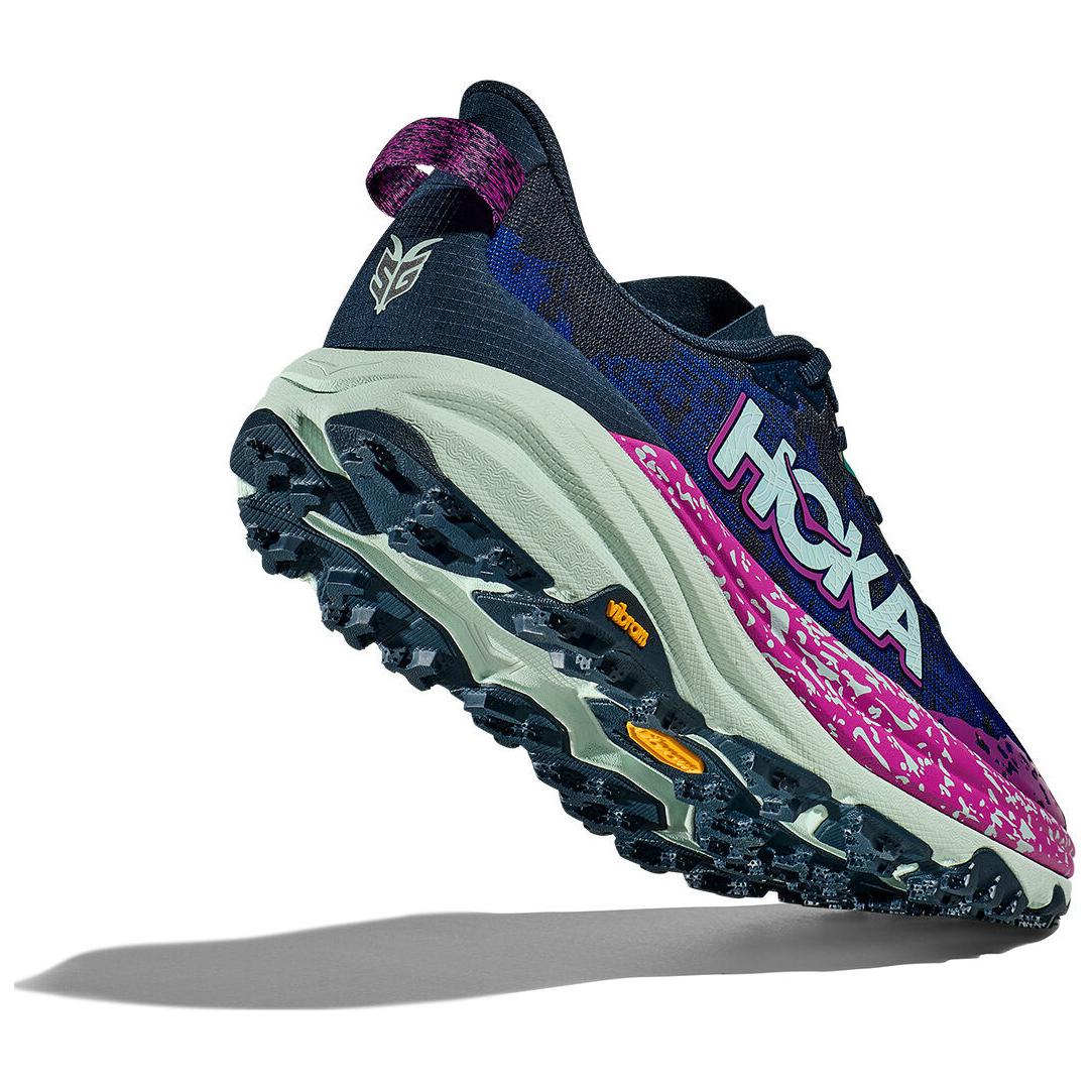 HOKA ONE ONE SPEEDGOAT 6 Slip Resistant Abrasion Resistant Low top Running Shoes Men’s Blue Green