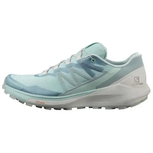 SALOMON Sense Ride 4 Cushioning Slip Resistant Abrasion Resistant Low top Trail Running Shoes Men's Green