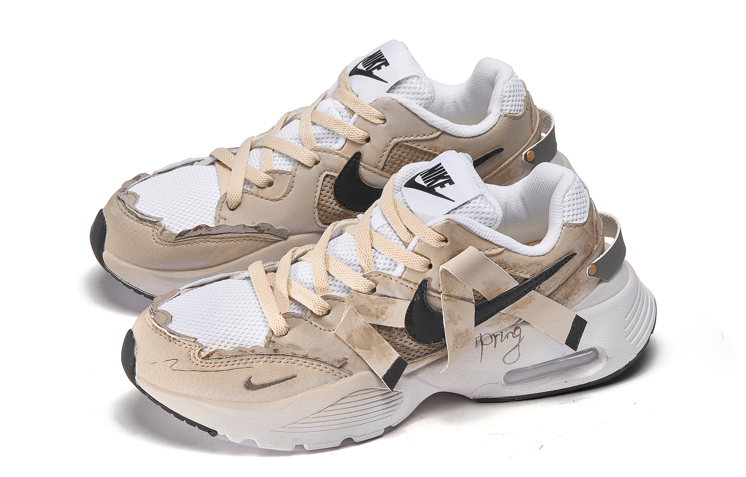 Nike Air Max Fusion Low top Running Shoes Women’s Black White