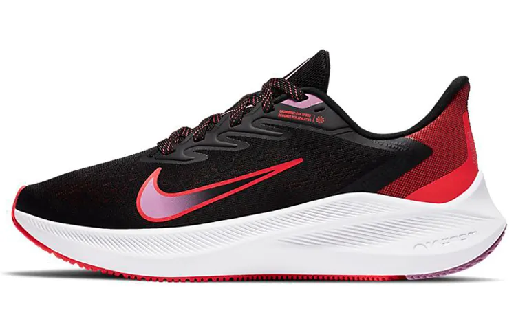 Nike Air Zoom Winflo 7 'Black Flash Crimson' Women's