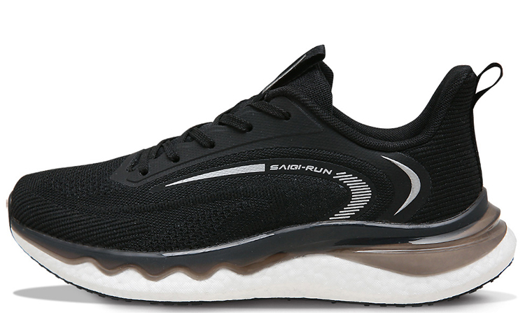 SAIQI Low top Supercritical Running Shoes Men’s Phantom Black