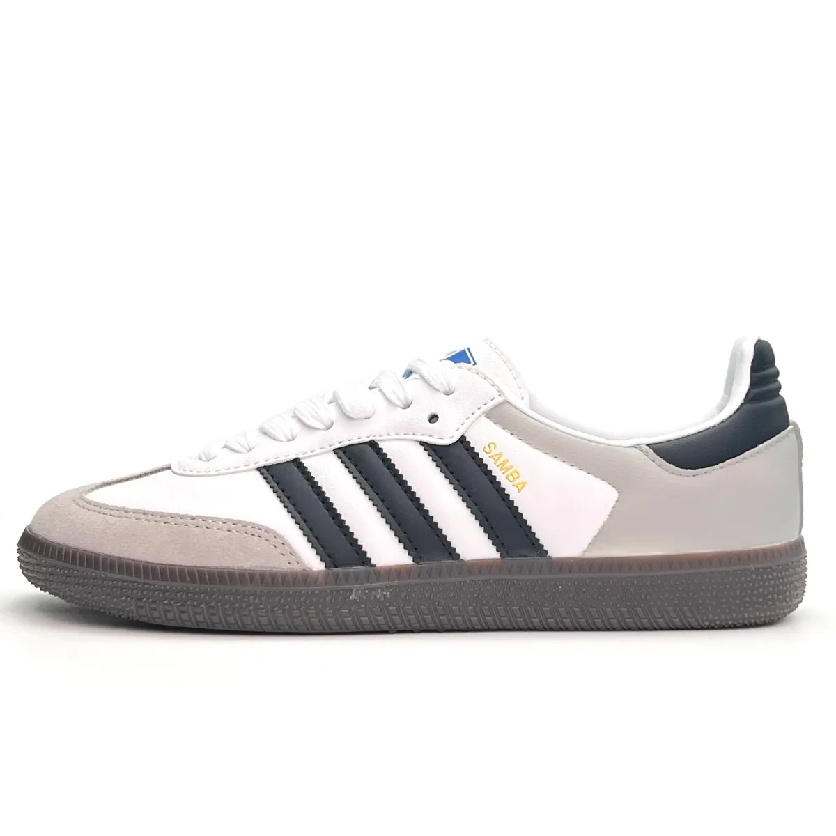 Adidas Originals SAMBA OG Abrasion Resistant Low top Skateboard Shoes Unisex Black White Brown