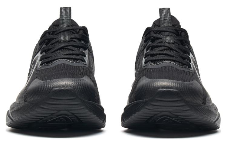 XTEP Versatile Cushioning Slip Resistant Abrasion Resistant Breathable Low top Running Shoes Women’s Black