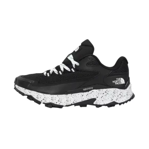 THE NORTH FACE Vectiv Slip Resistant Abrasion Resistant Low top Running Shoes Men's Black White