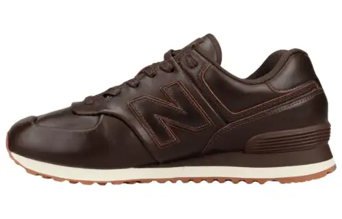 New Balance 574 Series Low Tops Retro Brown 'Dark Brown'
