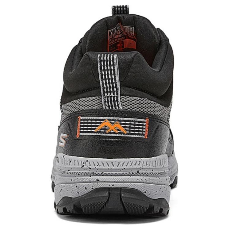 Skechers Go Run Trail Comfortable Abrasion Resistant Mid top Running Shoes Men’s Gray