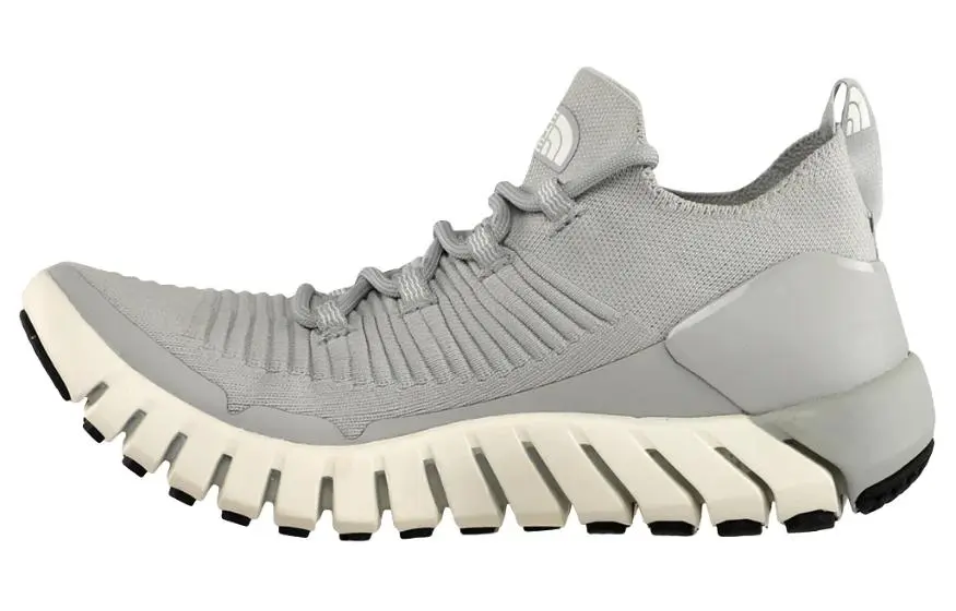 THE NORTH FACE Fabric Cushioning, Wear Resistant Low top Casual Running Shoes Women's Gray