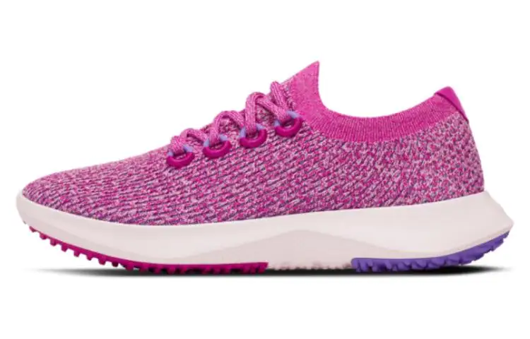 Allbirds Tree Dasher Slip Resistant Low top Running Shoes Women's Rosy Purple