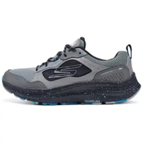 Skechers MEN'S GO Abrasion Resistant Breathable Abrasion Resistant Breathable Low top Running Shoes Men's Gray