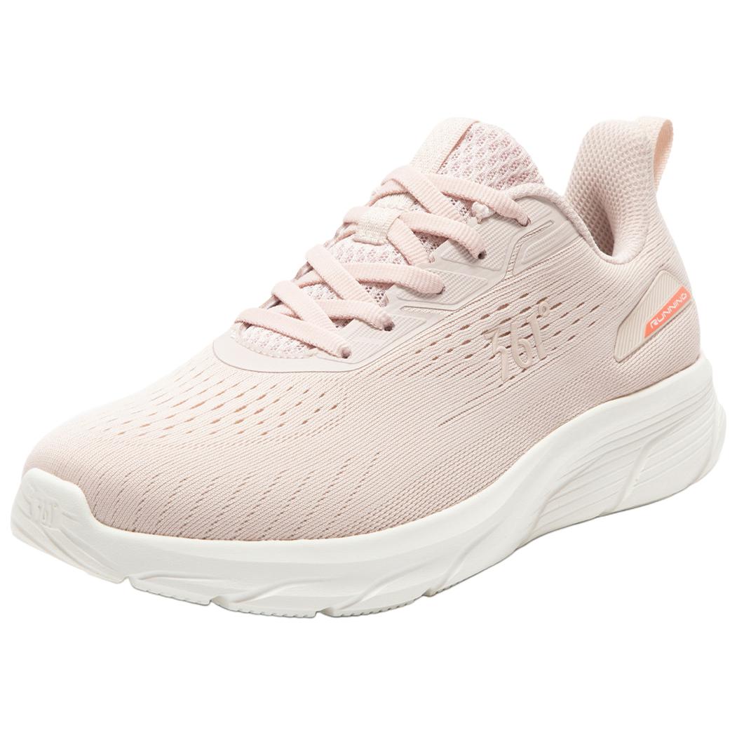 361° Cushioning, Wear Resistant Low top Casual Running Shoes Women’s Pink White