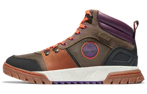 Timberland Boulder Outdoor Boots Men's Brown/Purple