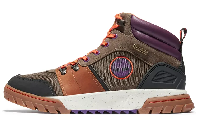 Timberland Boulder Outdoor Boots Men's Brown/Purple