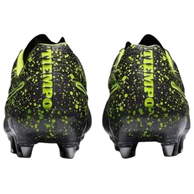Nike Tiempo Legend 5 Cushioning Slip Resistant Support Soccer Shoes Men’s Black Yellow