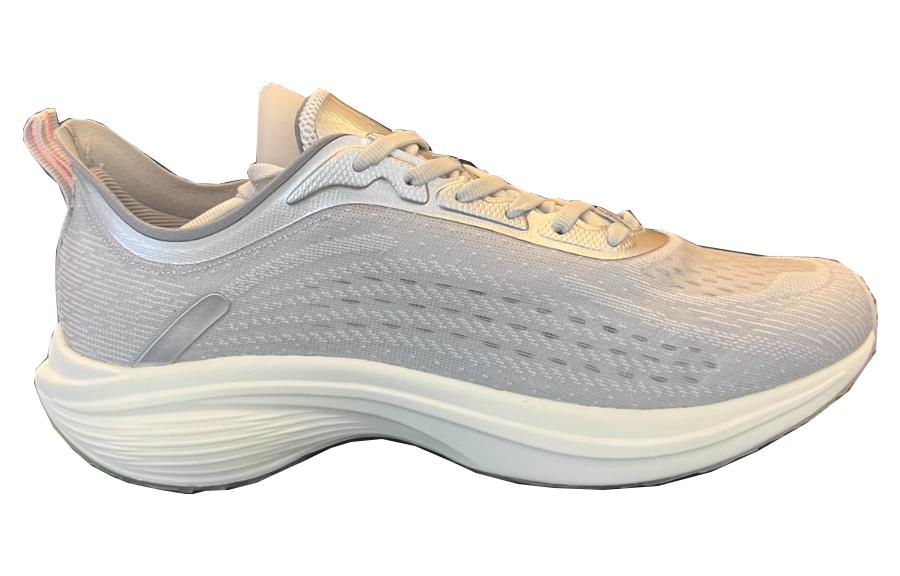 Erke Strange Bullet 3.0 Cushioning Abrasion Resistant Breathable Lightweight Low top Running Shoes Men’s White