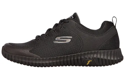 Skechers Elite Fle Comfortable Low top Running Shoes Men's All Black