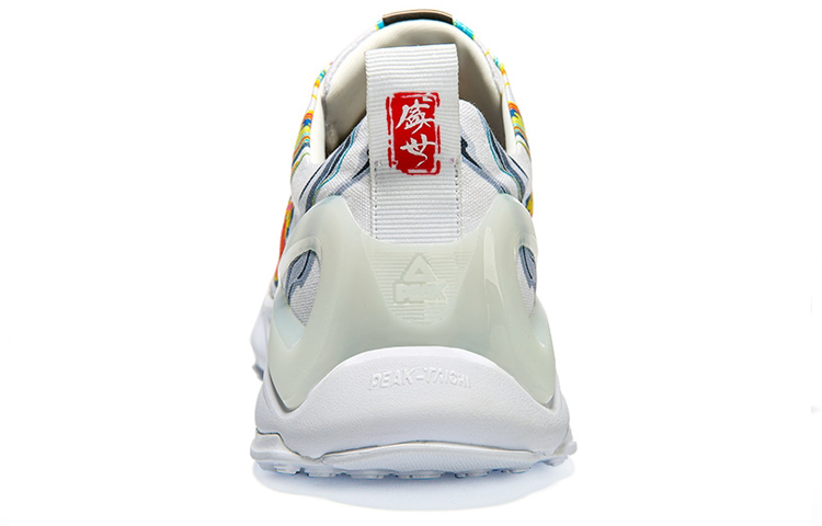 PEAK Cushioning Rebound Low top Running Shoes Women’s White Orange