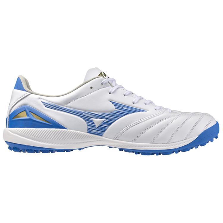 Mizuno Morelia Neo Slip Resistant Abrasion Resistant Soccer Shoes Men’s White Blue