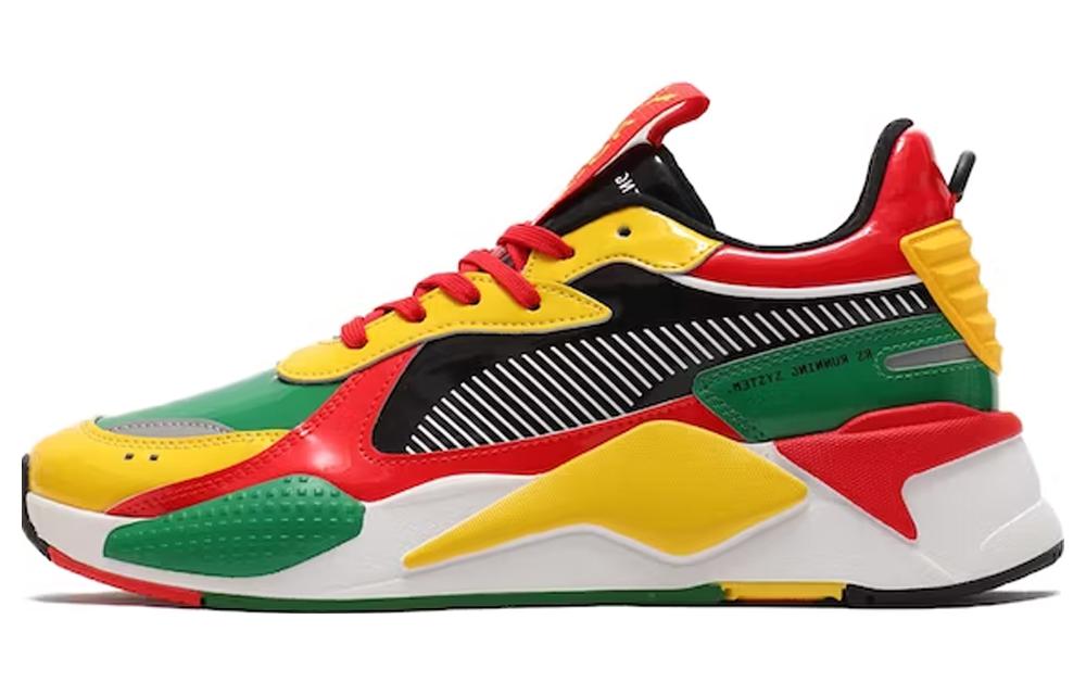 Кроссовки PUMA PUMA RS-X (зелено-желтые)