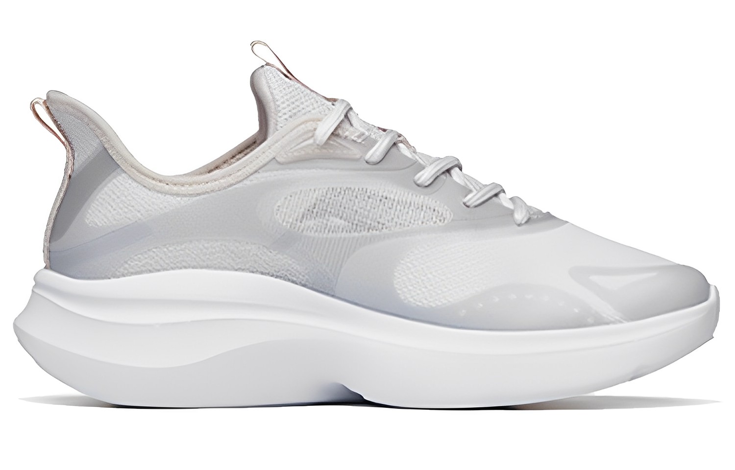 Anta Leaves 2.0 Lightweight Low top Casual Shoes Women’s Gradient Silver Gray