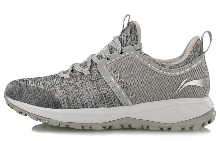 Li Ning Cloud 2017 Shield Running Shoes Women's Low Top Gray/White