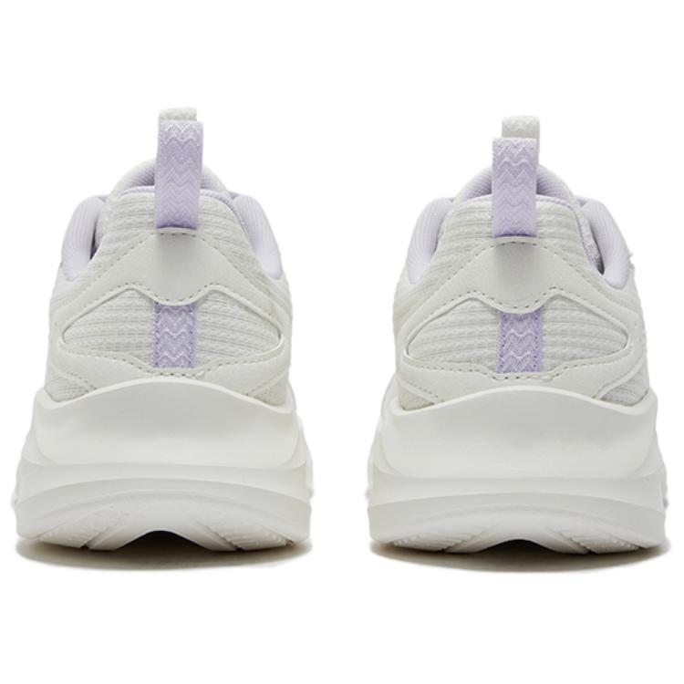 361° Abrasion Resistant Breathable Low top Casual Running Shoes Women’s White Purple