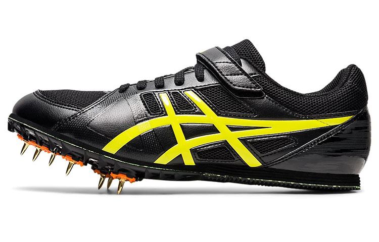 ASICS Heatflat Fr 7 Professional Athletics Black Yellow