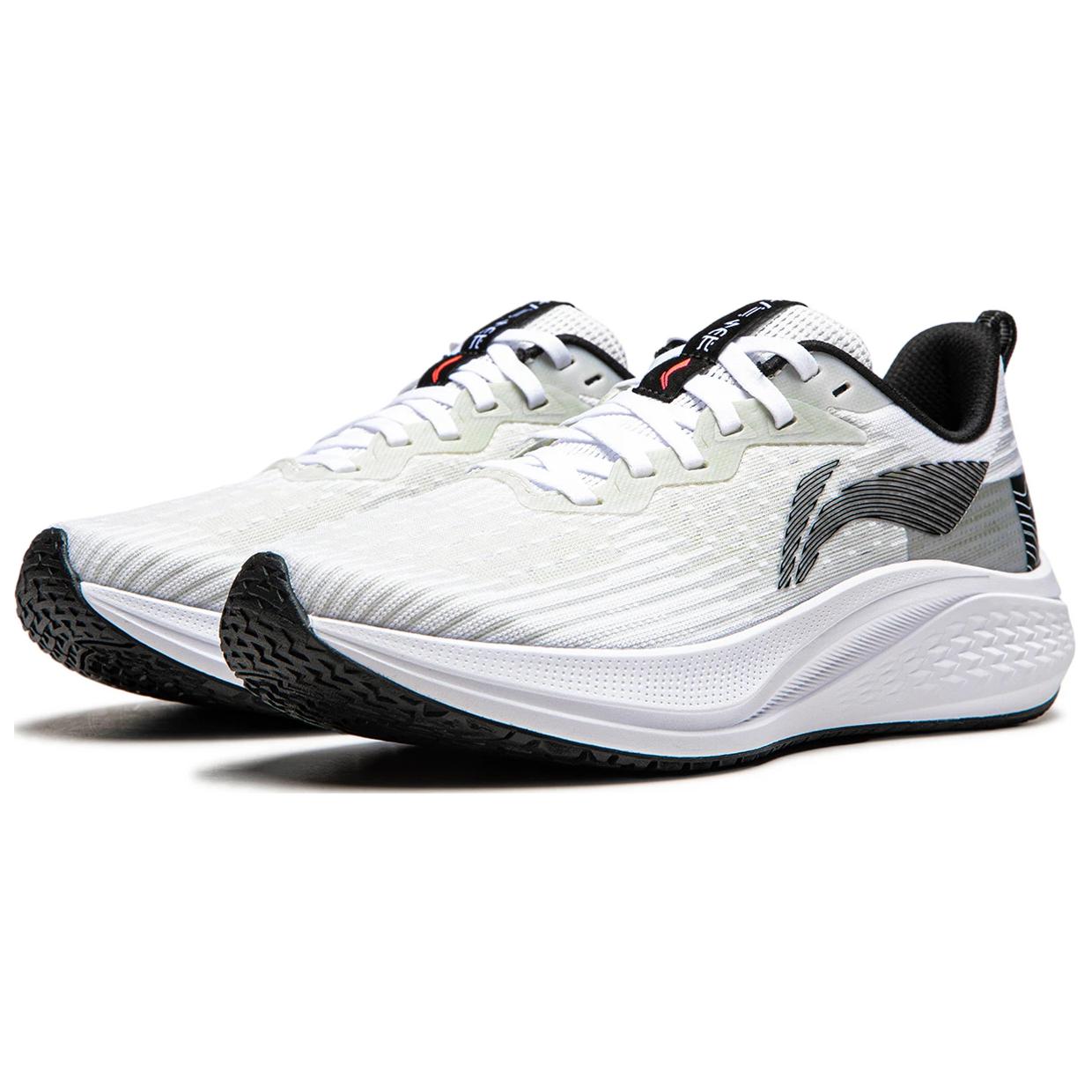 Li Ning Red Hare 7 Cushioning Slip Resistant Lightweight Low top Training Racing Running Shoes Women’s Standard White
