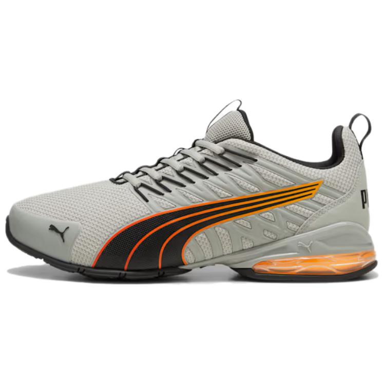 PUMA Voltaic Evo Slip Resistant Abrasion Resistant Low top Running Shoes Men's Gray Black