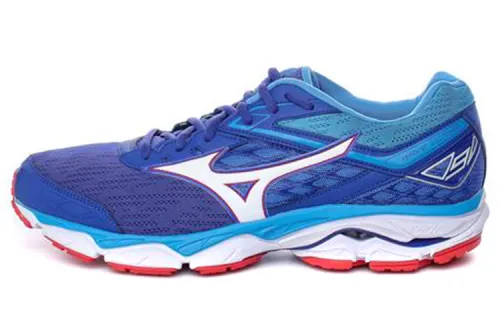 Mizuno Wave Ultima 9 Low Tops Wear resistant Blue Purple White
