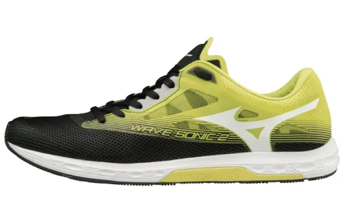 Mizuno Wave Sonic 2 Wide 'Black Yellow'