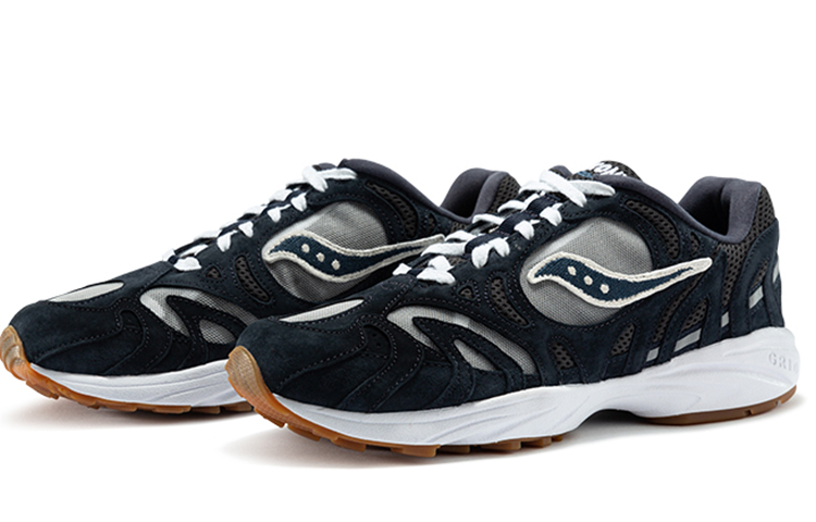 saucony Grid Azura 2000 Dark Navy Gum