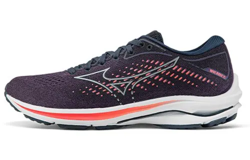 Mizuno Rider Comfortable Textile, Synthetic Leather Cushioning Slip Resistant Abrasion Resistant Breathable Low top