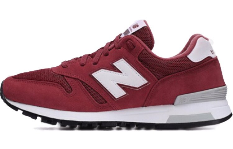 New Balance 565 Series Retro Colorblock Casual Red