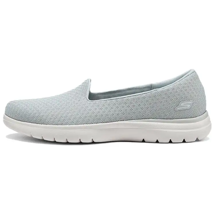 Skechers On The GO Fle Breathable And Lightweight Low top Casual Shoes Women's Light Gray