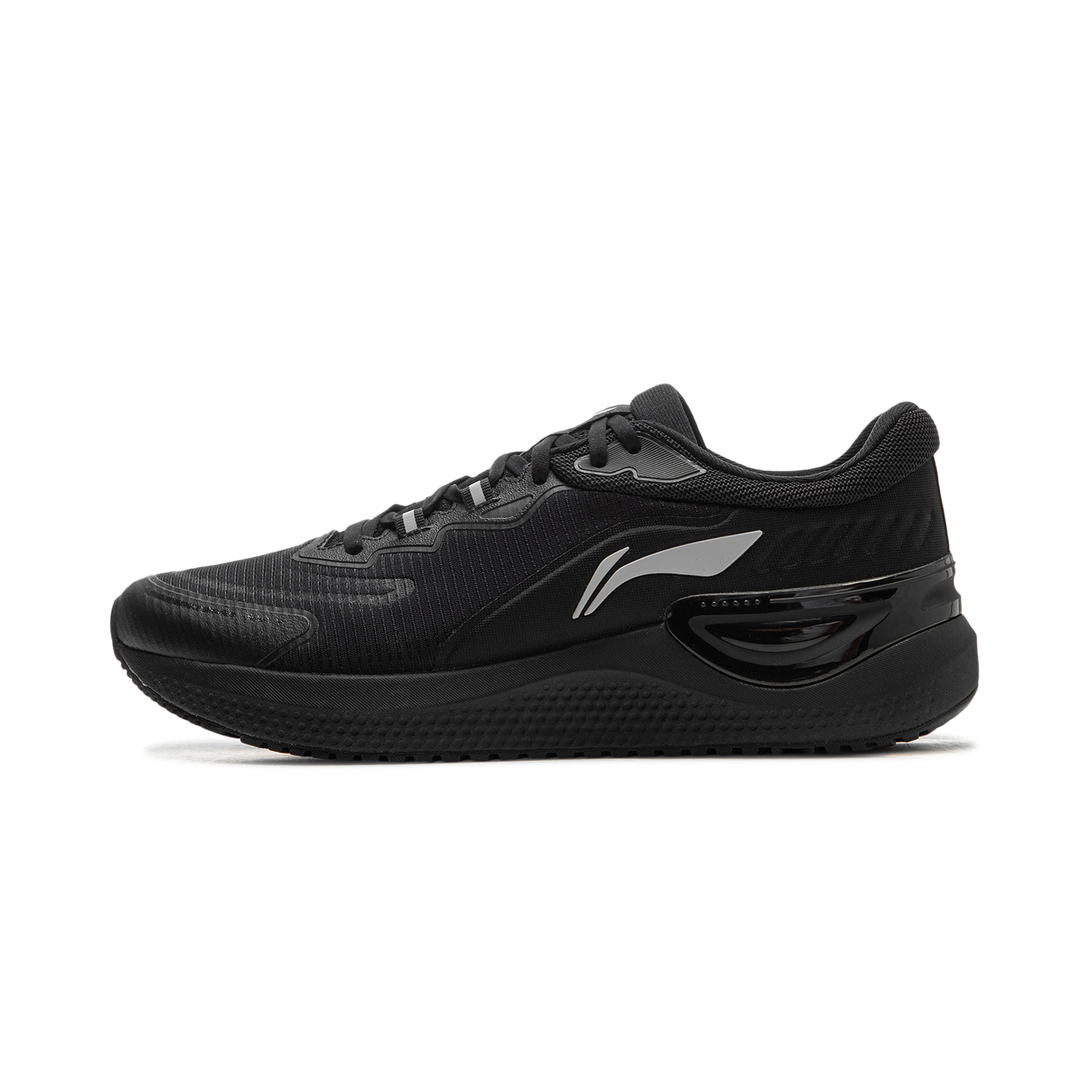 Li Ning Eazgo V2 Cushioning Abrasion Resistant Rebound Low top Running Shoes Men’s Black