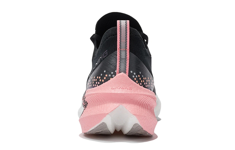 Li Ning Feidian Challenger Racing Abrasion Resistant Breathable Low top Running Shoes Women’s Black