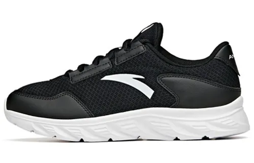 Anta Slip Resistant, Abrasion Resistant, Lightweight Low top Running Shoes Women's Black White