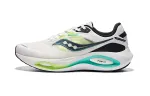 Saucony Phoenix Inferno Firebird 3 Slip Resistant Abrasion Resistant Low top Running Shoes Men's White Green