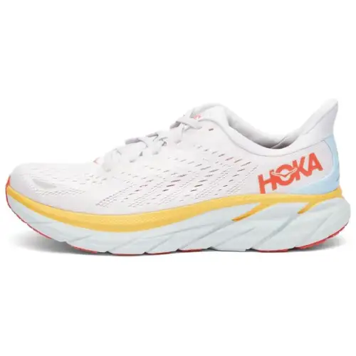 HOKA ONE ONE Clifton 8 Nimbus Cloud Yellow Red