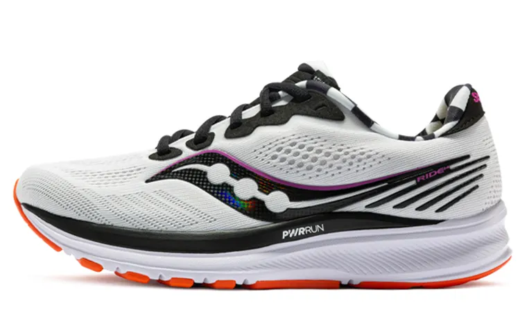 Saucony Ride Yutu 14 Textile, Synthetic Leather Cushioning Abrasion Resistant Support Low top Running Shoes Women's
