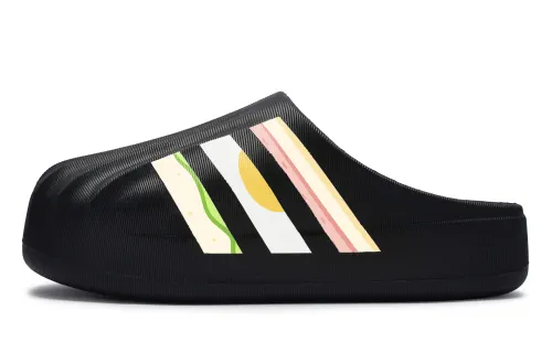 Adidas Originals AdiFOM Superstar Closed Toe Slippers Unisex Black White