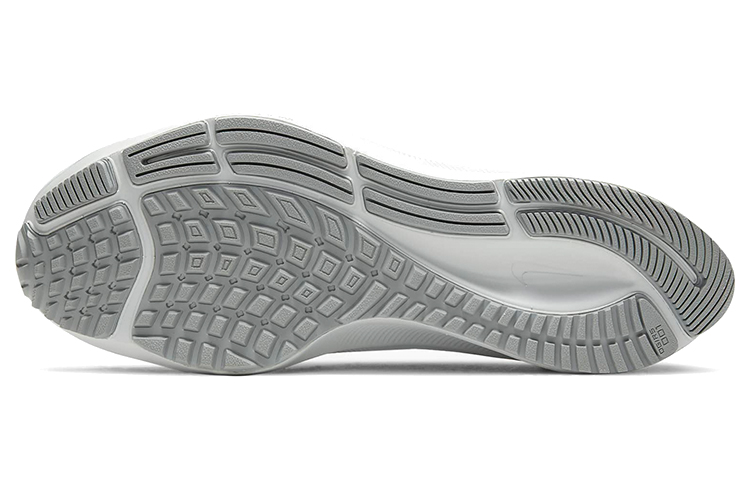 Женские кроссовки Nike Pegasus 37 (серо-белые) — Серый / белый — фото 6