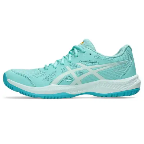ASICS Gel Upcourt 6 Breathable Low top Running Shoes Women's Blue Green
