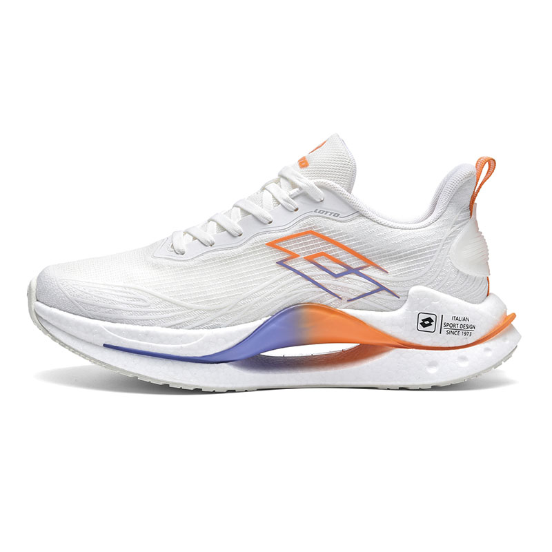 LOTTO Cushioning Slip Resistant Abrasion Resistant Support Rebound Low top Casual Running Shoes Women’s Ivory White