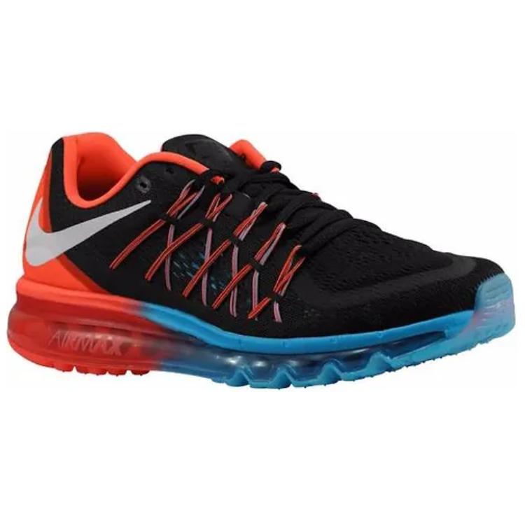 Nike Air Max 2015 Black/White Bright Cremson Blue