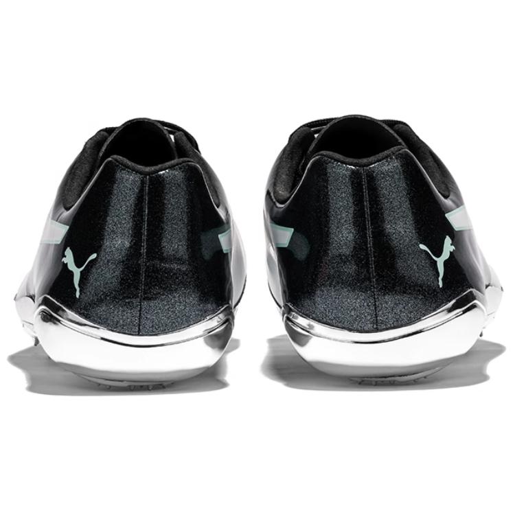 PUMA EvoSPEED Electric 7 Slip Resistant Slip Resistant Abrasion Resistant Low top Running Shoes Unisex Black White
