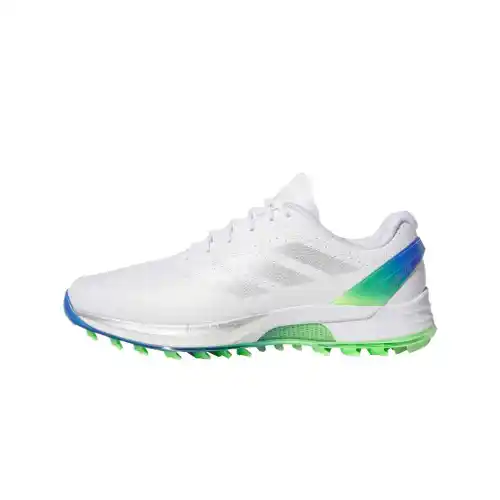 Adidas Adizero ZG Stable, Comfortable and Soft Low-top Golf Shoes Men's Silver Green